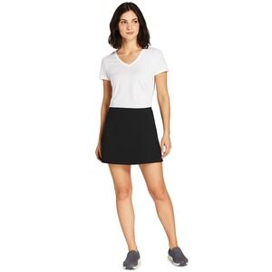 Skechers Women's Goflex Mini Skort Bold Black Size XS Go Walk